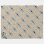 Textura #4 de la obra Viendo a travez de los ojos Fleece Deken (Voorkant (Horizontaal))