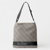 Textura #4 de obra Amanecer Crossbody Tas (Achterkant)