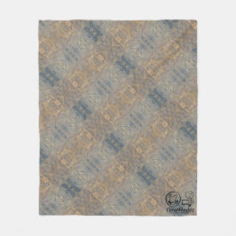 Textura #4 de obra Amanecer Fleece Deken