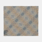 Textura #4 de obra Amanecer Fleece Deken (Voorkant (Horizontaal))