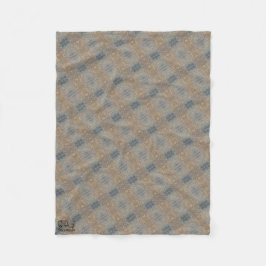Textura #4 de obra Amanecer Fleece Deken