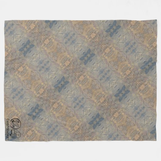 Textura #4 de obra Amanecer Fleece Deken (Voorkant (Horizontaal))