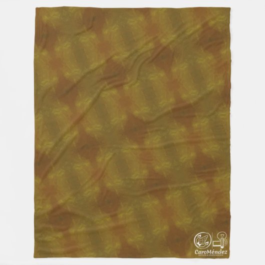 Textura #51 de la obra Nuit Fleece Deken (Voorkant)