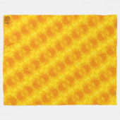 Textura #52 de la obra Nuit Fleece Deken (Voorkant (Horizontaal))