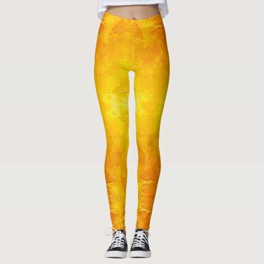 Textura #52 de la obra Nuit Leggings (Voorkant)