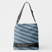 Textura #54 de la obra Nuit Crossbody Tas (Achterkant)