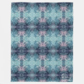 Textura #54 de la obra Nuit Fleece Deken (Voorkant)