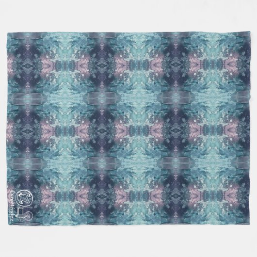 Textura #54 de la obra Nuit Fleece Deken (Voorkant (Horizontaal))