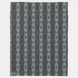 Textura #5 de la obra Cerezas Fleece Deken