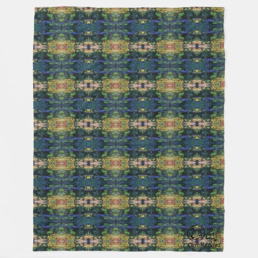 Textura #5 de la obra Maritimo Fleece Deken (Voorkant)