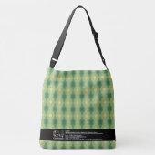 Textura #5 de la obra Nuit Crossbody Tas (Achterkant)