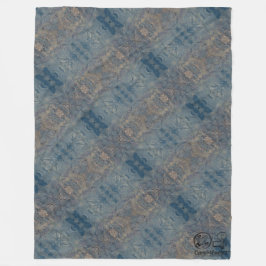 Textura #5 de obra Amanecer Fleece Deken