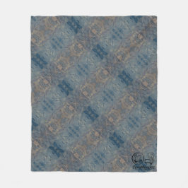 Textura #5 de obra Amanecer Fleece Deken