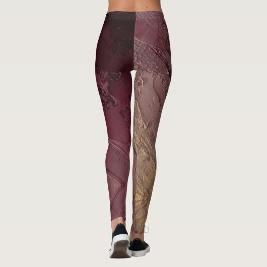 Textura #5 de obra Horizonte Leggings (Achterkant)