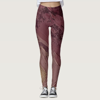 Textura #5 de obra Horizonte Leggings