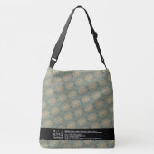 Textura #5 de obra La roca Crossbody Tas (Achterkant)