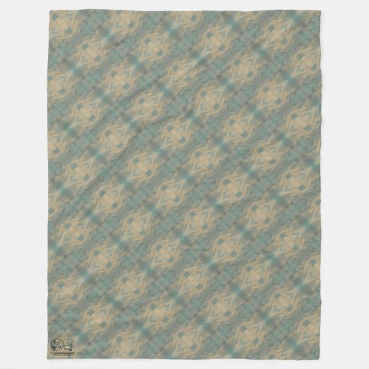 Textura #5 de obra La roca Fleece Deken (Voorkant)