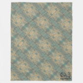 Textura #5 de obra La roca Fleece Deken (Voorkant)