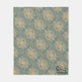 Textura #5 de obra La roca Fleece Deken