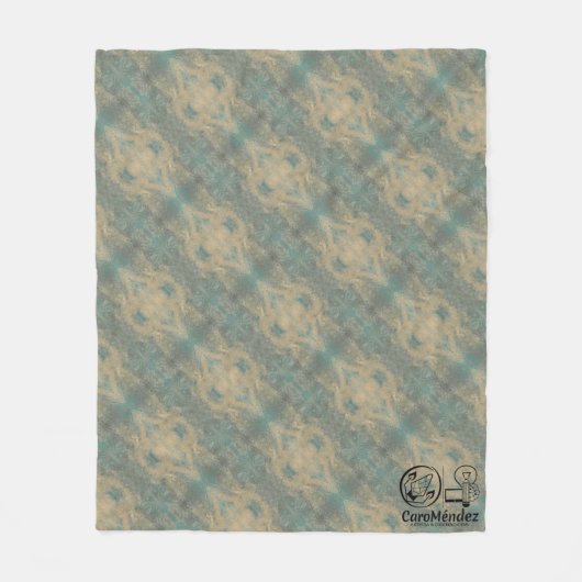 Textura #5 de obra La roca Fleece Deken (Voorkant)