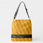 Textura #61 de la obra Nuit Crossbody Tas (Achterkant)