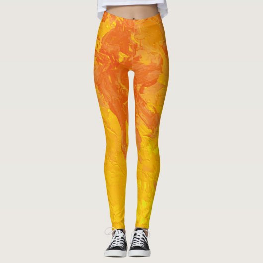 Textura #61 de la obra Nuit Leggings (Voorkant)