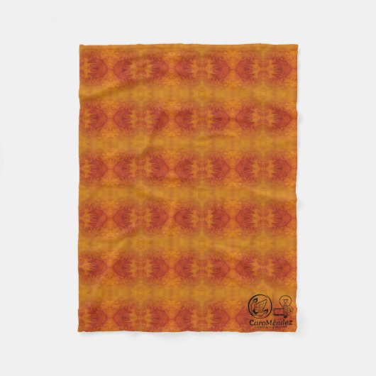 Textura #62 de la obra Nuit Fleece Deken (Voorkant)