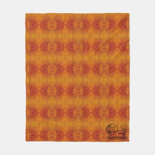 Textura #62 de la obra Nuit Fleece Deken (Voorkant)