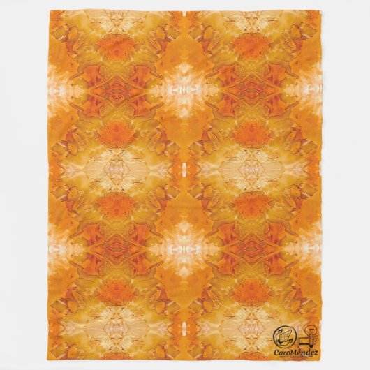 Textura #64 de la obra Nuit Fleece Deken (Voorkant)