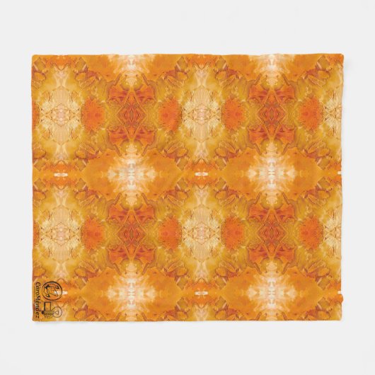 Textura #64 de la obra Nuit Fleece Deken (Voorkant (Horizontaal))