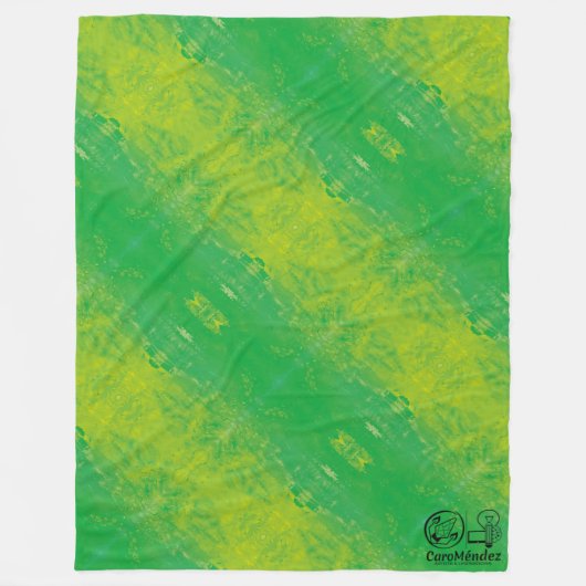 Textura #66 de la obra Nuit Fleece Deken (Voorkant)