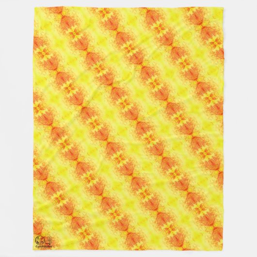 Textura #69.0 de la obra Nuit Fleece Deken (Voorkant)