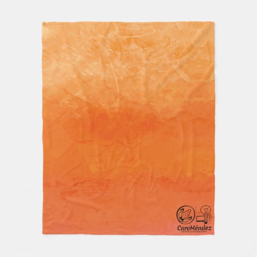 Textura #6 de la obra Fantasía y realidad Fleece Deken (Voorkant)