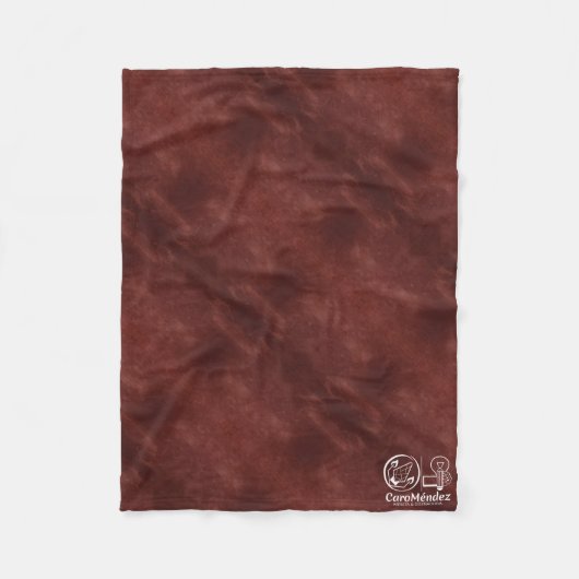 Textura #7 de la obra Fantasía y realidad Fleece Deken (Voorkant)