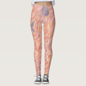 Textura #7 de obra Amanecer Leggings (Voorkant)