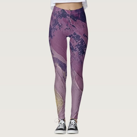 Textura #7 de obra Horizonte Leggings (Voorkant)