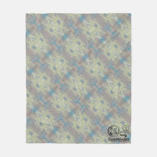 Textura #7 de obra La roca Fleece Deken (Voorkant)