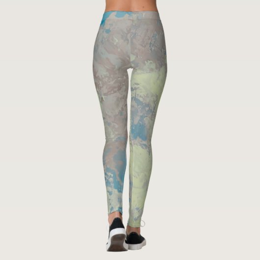 Textura #7 de obra La roca Leggings (Achterkant)