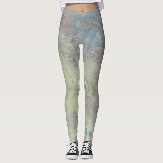 Textura #7 de obra La roca Leggings (Voorkant)