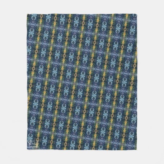 Textura #8 de la obra Maritimo Fleece Deken (Voorkant)