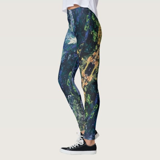 Textura #8 de la obra Maritimo Leggings (Links)