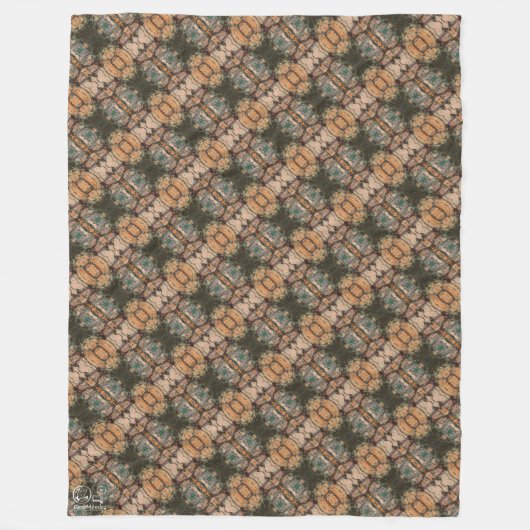 Textura #8 de obra La roca Fleece Deken (Voorkant)