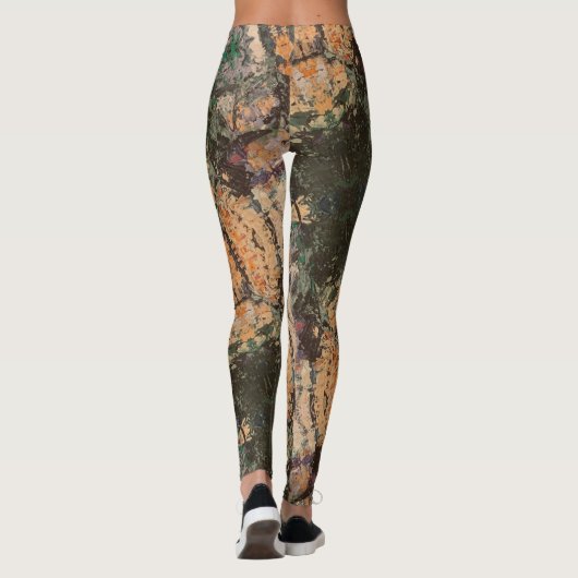 Textura #8 de obra La roca Leggings (Achterkant)