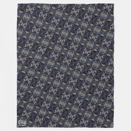 Textura #9 de la obra Maritimo Fleece Deken (Voorkant)