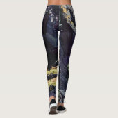 Textura #9 de la obra Maritimo Leggings (Achterkant)