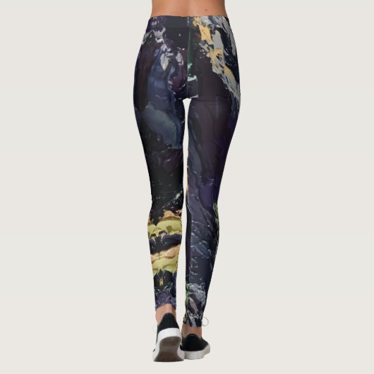 Textura #9 de la obra Maritimo Leggings (Achterkant)