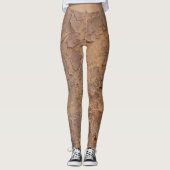 Textura #9 de obra Amanecer Leggings (Voorkant)