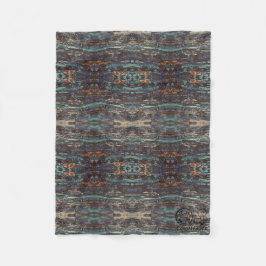 Textura #9 de obra La roca Fleece Deken