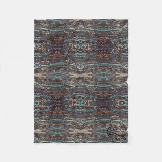 Textura #9 de obra La roca Fleece Deken (Voorkant)