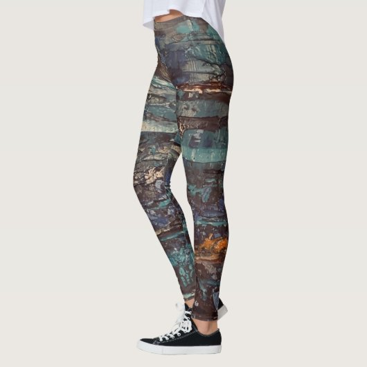 Textura #9 de obra La roca Leggings (Links)